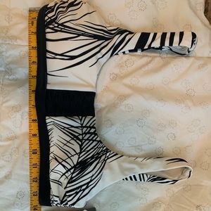 White Athleta swimsuit bikini top